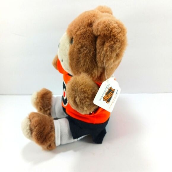 Vintage 1983 Trudy NHL Hockey Plush Bear Philadelphia Flyers New With TAG. - Picture 5 of 9